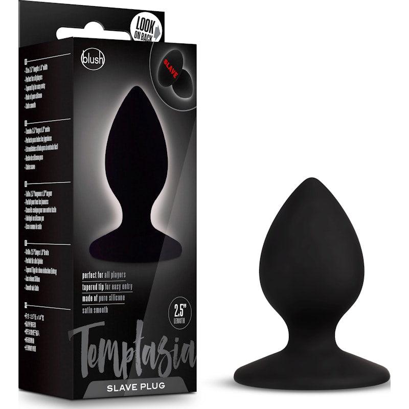Temptasia Slave Plug Black - Adult Toys