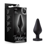 Temptasia Spank Me Butt Plug Black - Adult Toys