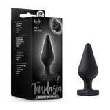 Temptasia Spank Me Butt Plug Black - Adult Toys