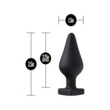 Temptasia Spank Me Butt Plug Black - Adult Toys