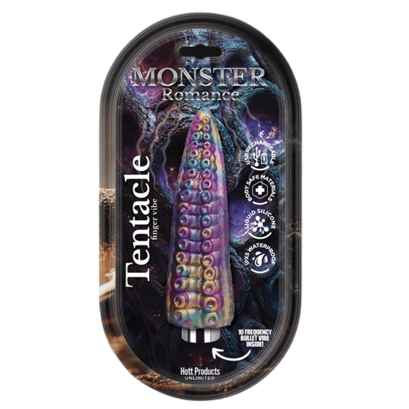 Tentacle Silicone USB Bullet Vibrator - Adult Toys