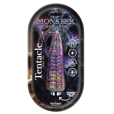 Tentacle Silicone USB Bullet Vibrator - Adult Toys