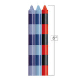 The 9's Make Me Melt Drip Candle 3 - Pk, Passionettes - Passion Coloured Drip Candles - 3 Pack - CANDLES