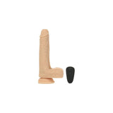 The Freak Vibrating Rotating Dong w Remote - Adult Toys