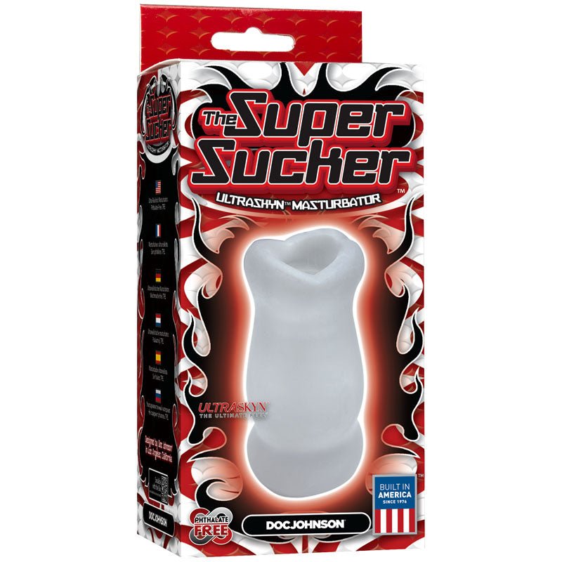 The Super Sucker UR3 Masturbator - Clear Sleeve - MASTURBATORS