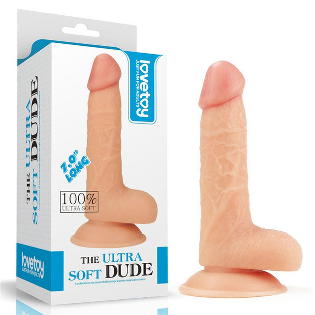 The Ultra Soft Dude - Flesh 17.8 cm (7'') Dong - DONGS