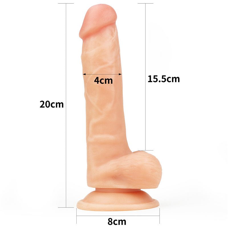 The Ultra Soft Dude - Flesh (8'') Dong - DONGS