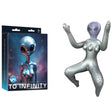 To Infinity - Silver Inflatable Squatting Alien Love Doll - DOLLS