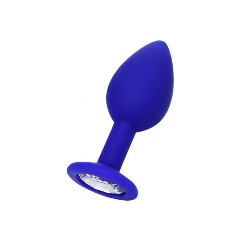 ToDo Brilliant Anal Plug – Blue Silicone Beginner Toy | 7cm x 2.8cm - Adult Toys