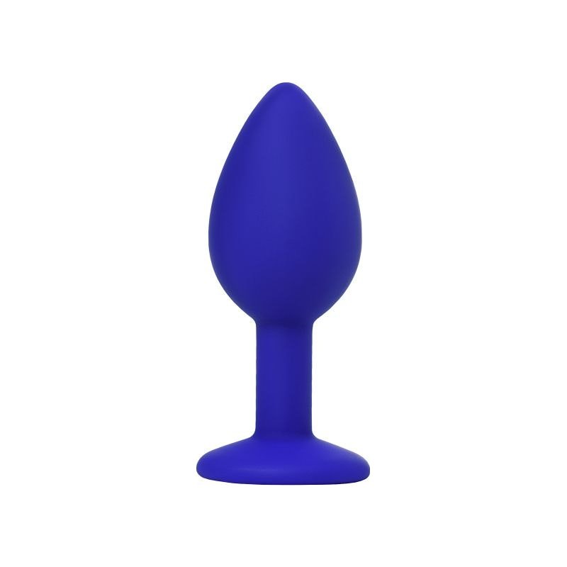 ToDo Brilliant Anal Plug – Blue Silicone Beginner Toy | 7cm x 2.8cm - Adult Toys