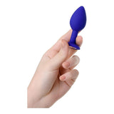 ToDo Brilliant Anal Plug – Blue Silicone Beginner Toy | 7cm x 2.8cm - Adult Toys