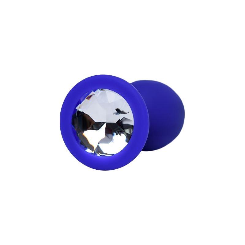 ToDo Brilliant Anal Plug – Blue Silicone Beginner Toy | 7cm x 2.8cm - Adult Toys