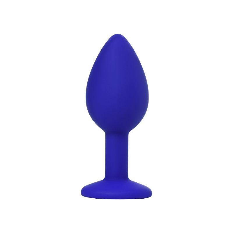 ToDo Brilliant Anal Plug – Blue Silicone Beginner Toy | 7cm x 2.8cm - Adult Toys