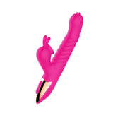 Tongue Licking Sucking Thrusting Heating Vibrator - VIBRATORS