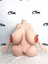 TPE Mega Torso H82 Cinnamon | 🔹CLM(Climax Doll) Classic🔹 - Sex Doll