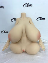 TPE Mega Torso H82 Cinnamon | 🔹CLM(Climax Doll) Classic🔹 - Sex Doll