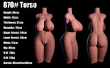 TPE Torso Sex Toy 870 Black | 🔹CLM(Climax Doll) Classic🔹 - Naughty by Nature Adult Store