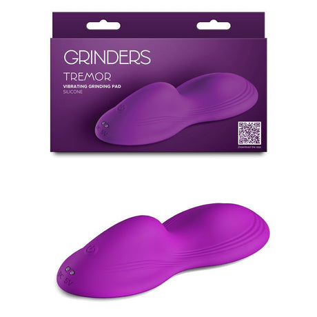Tremor Grinders Violet USB Rechargeable Vibrating Grinder Pad - STIMULATORS