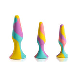 TriPlugs 3 Pc Silicone Anal Training Kit - Adult Toys
