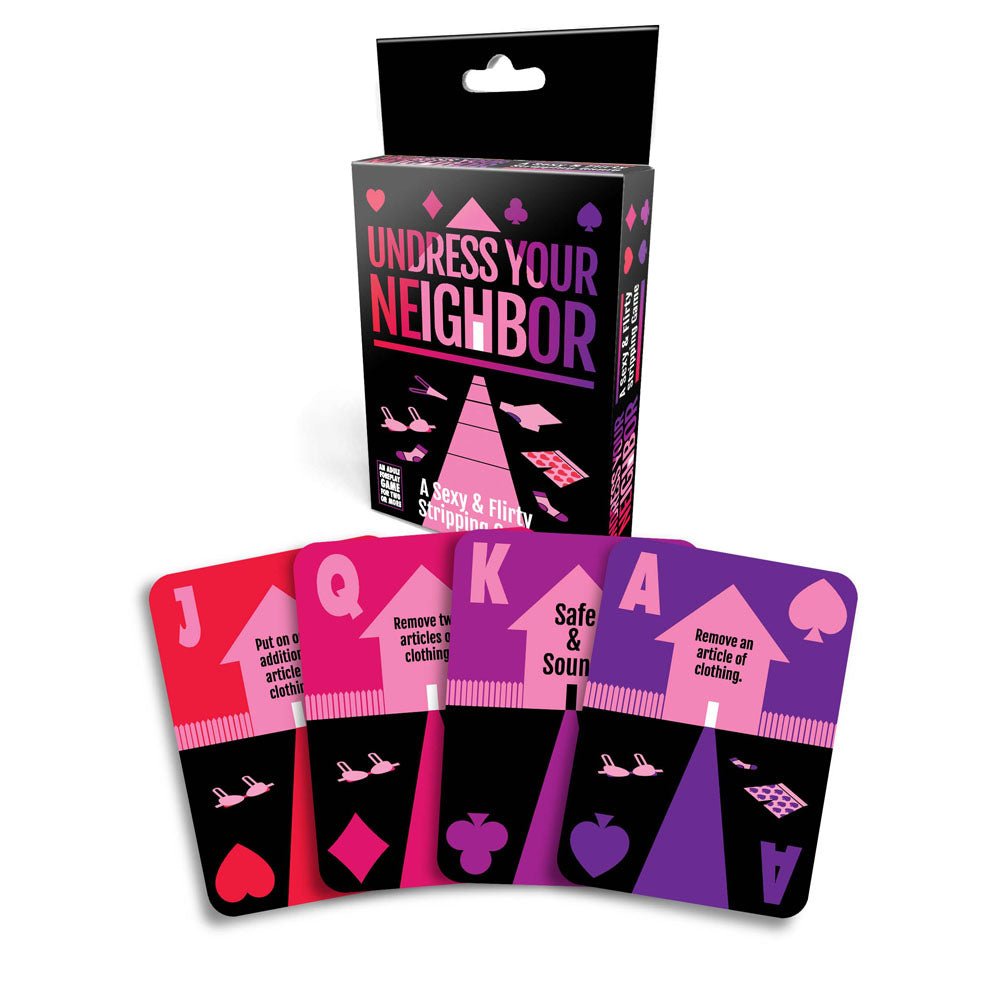 Undress Your Neighbour Sexy Card Game For Adults Party Night - GAMES