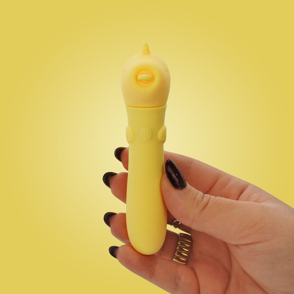 Unihorn - USB Bullet - Bean Blossom - Yellow Vibrating Bullet - BULLETS & EGGS - Naughty by Nature Adult Store