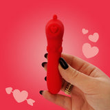 Unihorn - USB Bullet - Cupid's Beau - Red Vibrating Bullet - BULLETS & EGGS