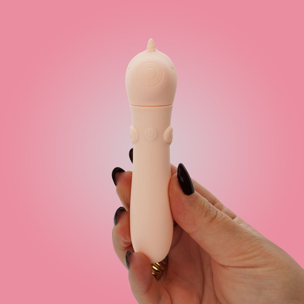 Unihorn - USB Bullet - Heart Throb - Coral - BULLETS & EGGS - Naughty by Nature Adult Store