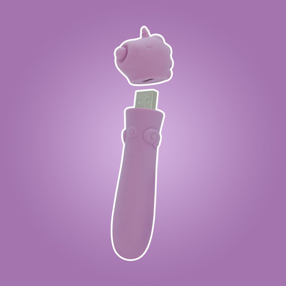 Unihorn - USB Bullet - Karma Lilac Vibrating Bullet - BULLETS & EGGS - Naughty by Nature Adult Store