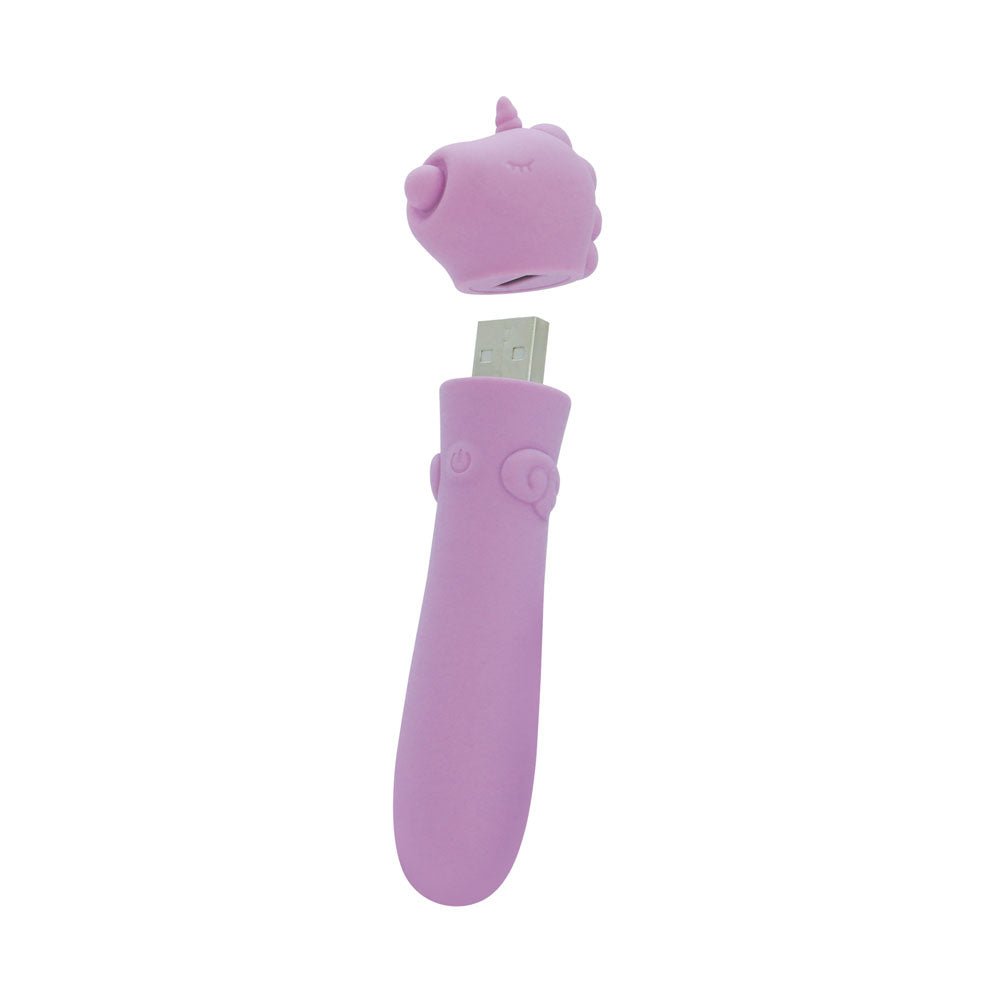 Unihorn - USB Bullet - Karma Lilac Vibrating Bullet - BULLETS & EGGS - Naughty by Nature Adult Store