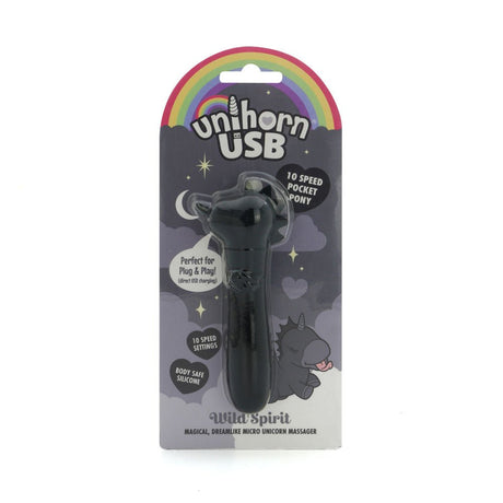 Unihorn - USB Bullet - Wild Spirit Vibrating Bullet - BULLETS & EGGS - Naughty by Nature Adult Store