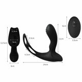 Unisex Heating Wireless Control Vibrator - VIBRATORS