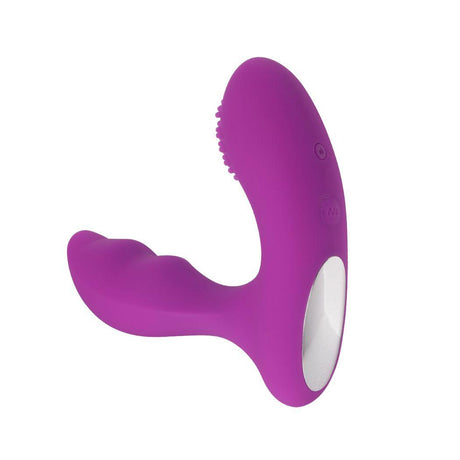 Unisex Vibrating Remote Clit Dildo Rechargeable - VIBRATORS