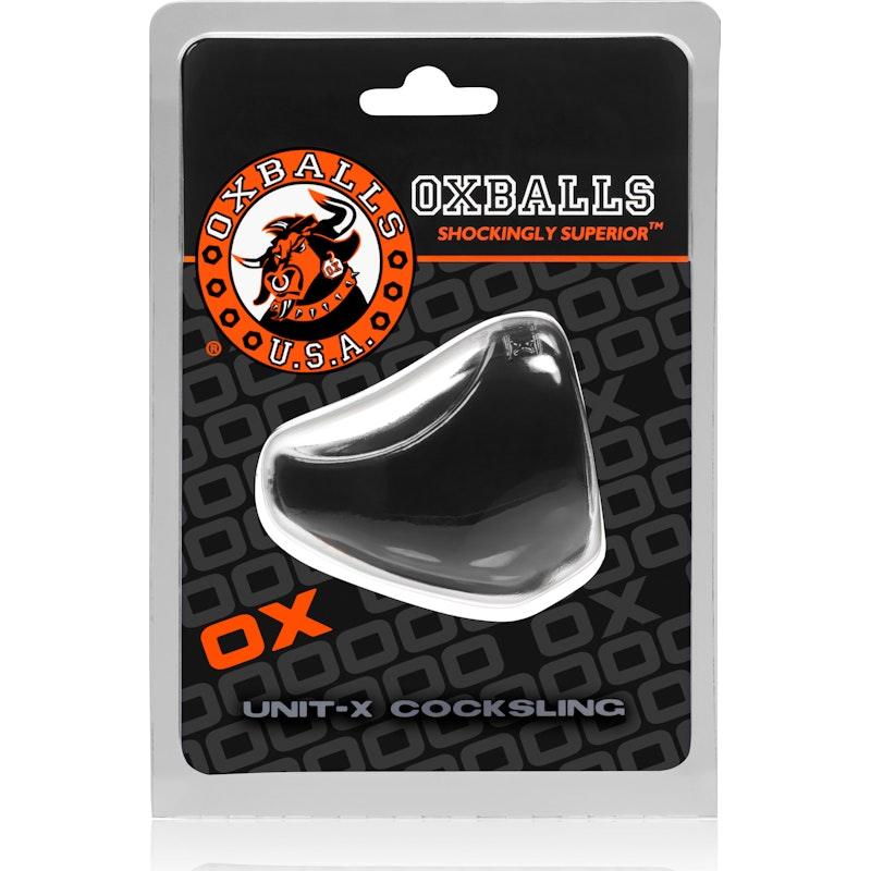 Unit X Cocksling Black - Adult Toys