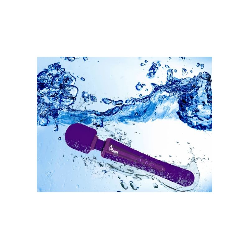 Viben Obsession Rechargeable Wand Massager Violet - Adult Toys