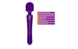 Viben Obsession Rechargeable Wand Massager Violet - Adult Toys