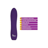 Viben Vivacious Rumble Motor Rechargeable Bullet Violet - Adult Toys