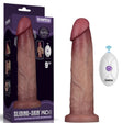 Vibrating Sliding Skin Pro II Silicone Dong 9in - Adult Toys - Naughty by Nature Adult Store