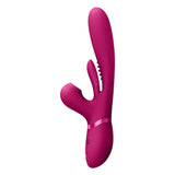 VIVE Ena Vibrator with Air Wave Stimulator - VIBRATORS - RABBIT