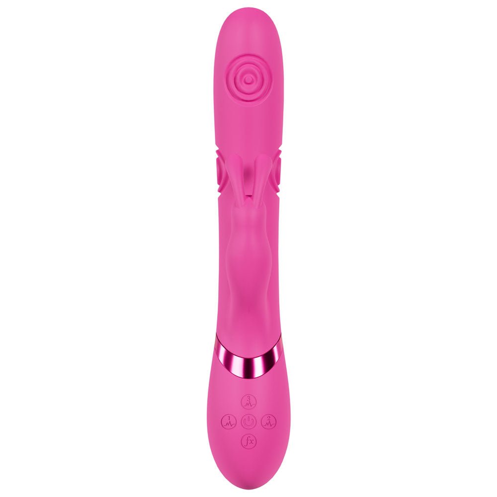 VIVE Mimi - Pink Rechargeable Vibrating & Tapping Rabbit Vibrator - Naughty by Nature Adult Store