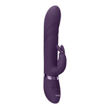 VIVE Nari - Purple 24.1 cm Rabbit Vibrator - VIBRATORS
