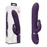 VIVE Nari - Purple 24.1 cm Rabbit Vibrator - VIBRATORS