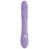 VIVE Pallina - Purple Rechargeable Tapping Rabbit Vibrator - Naughty by Nature Adult Store