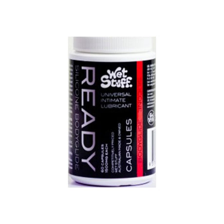 Wet Stuff Ready Silicone Bodyglide Caps Jar 60 Pk - Lotions & Potions