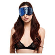 Whip Smart Diamond Blindfold Blue - Adult Toys