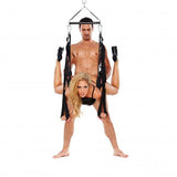 WhipSmart Pleasure Swing - Black Adjustable Swing - SWINGS