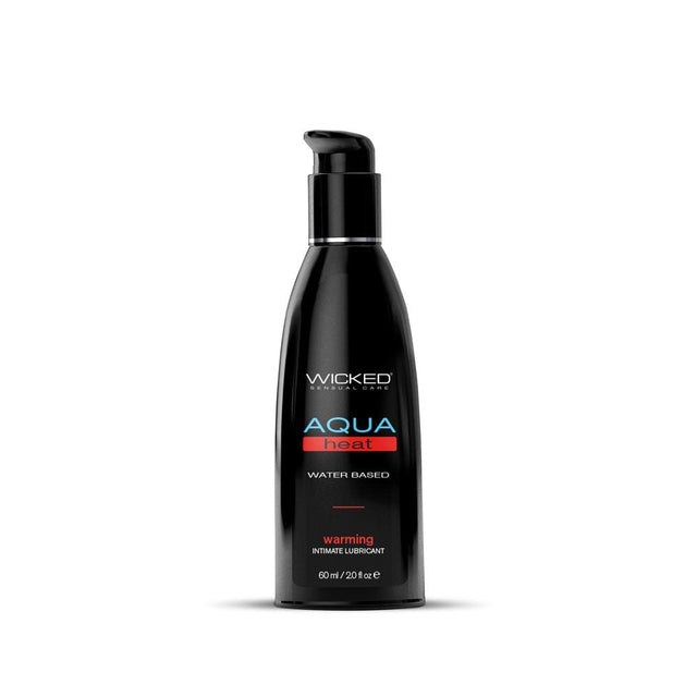 Wicked Aqua Heat - Warming Water Based Lubricant - 60 ml (2 oz) Bottle - LOTIONS & LUBES