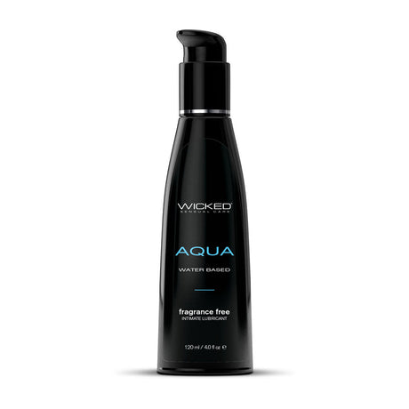 Wicked Aqua - Water Based Lubricant - 120 ml (4 oz) Bottle - LOTIONS & LUBES