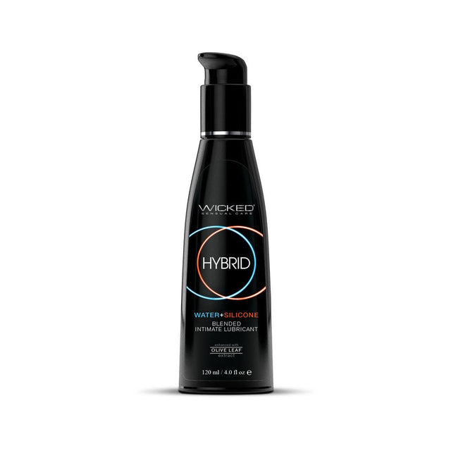 Wicked Hybrid - Water & Silicone Blended Lubricant - 120 ml Bottle - LOTIONS & LUBES