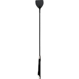 Wide Crop Whip Black - Adult Toys