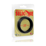 Wide Donut Black Cock Ring 44mm - Adult Toys